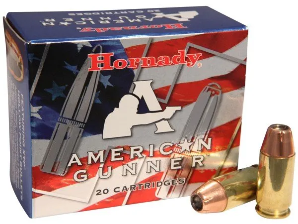 Hornady American Gunner 90904 .45 ACP 185 Grain XTP 20 Rounds Box - Hornady Manufacturing Company - 45 Auto