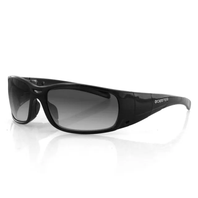 Bobster Gunner Tactical Goggles Clear Anti-Fog Lens Black Frame