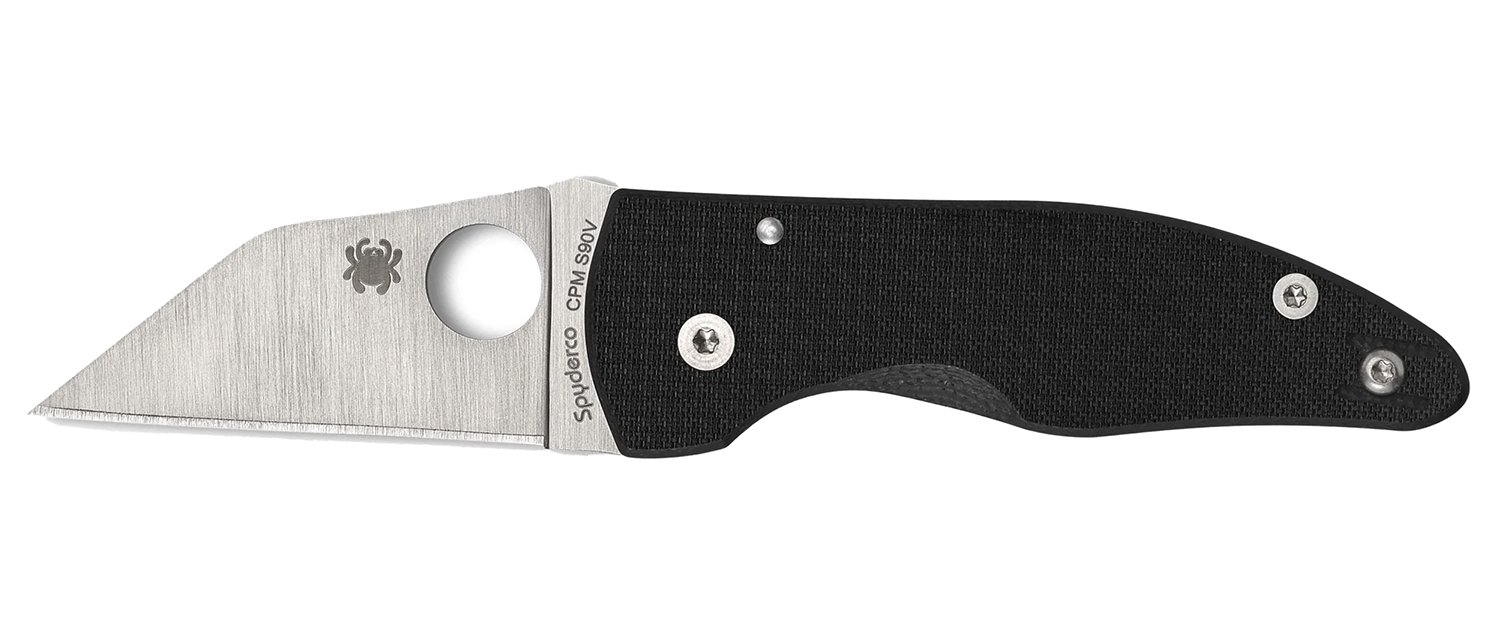 Spyderco MicroJimbo C264CFP 2.45 In Wharncliffe CPM S90V Carbon Fiber - Spyderco