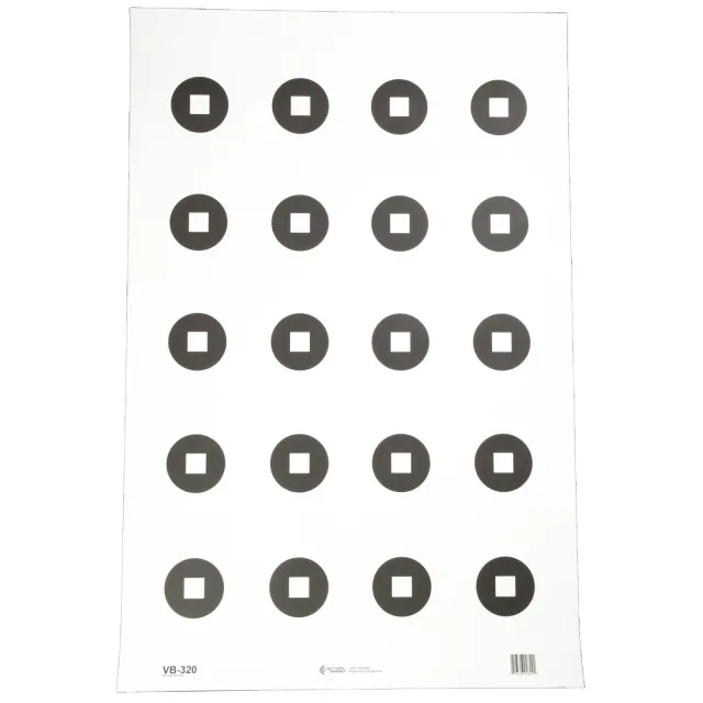 Buy Action Target VB-320-100 Military 3" Aimpoint Dot Target, 23"x35", 100 Pack online