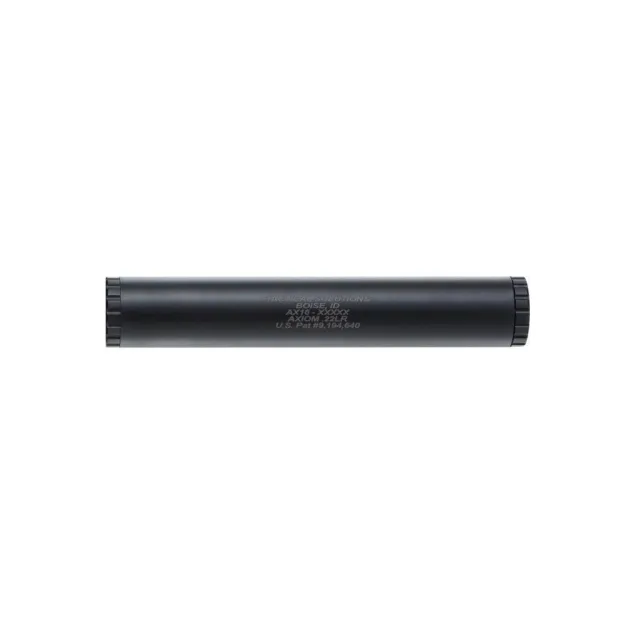 TACSOL Axiom Rimfire Suppressor 1/2x28 Threads 1" OD Full Auto Rated 6oz - Tactical Solutions - 22 LR
