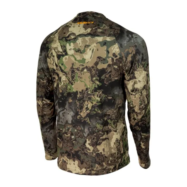 Muddy Base Layer Crew Long Sleeve Shirt Veil Canyon Hybrid 2XL - GSM Outdoors