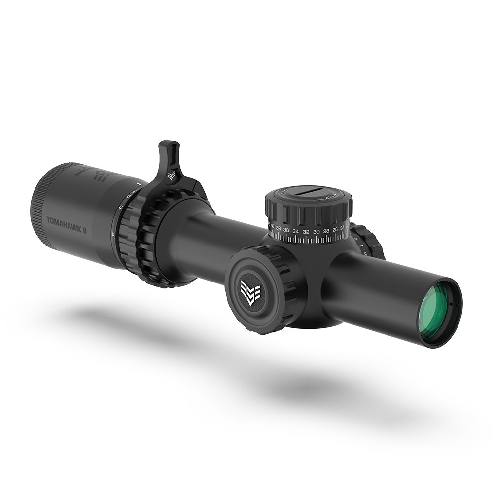 Buy Swampfox THK16241GF Tomahawk II 1-6x24mm 30mm Tube Green Reticle online