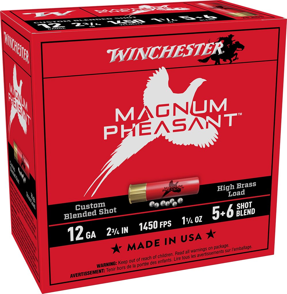 Winchester Win Mag Pheasant 12GA 2.75In #5-6 1-3/8Oz 25Rd - Winchester - 12 GAUGE