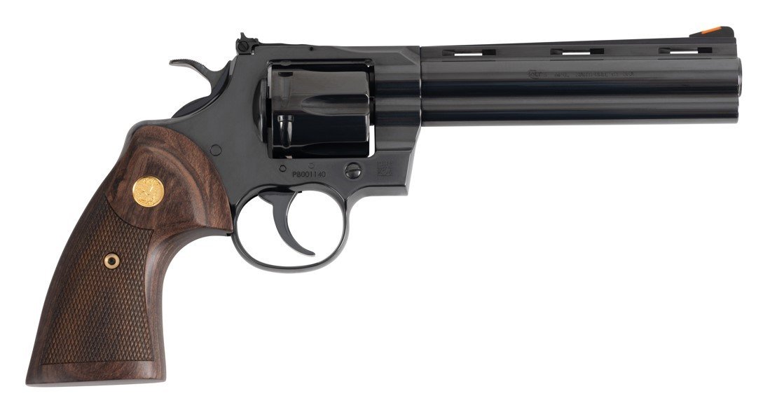 Colt Mfg PYTHONBP6WTS Python Target 357 Mag/38 Special 6 Shot 6" Matte - Colt - 357 Magnum | 38 Special