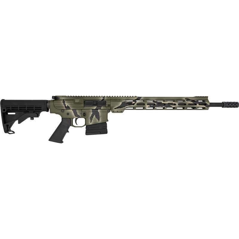 GLFA GL10308PGRN AR10 Rifle .308 Win 18" Barrel Green Camo Cerakote - 10-8 Performance - .308WIN