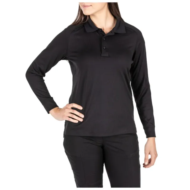 5.11 Tactical Women's Performance Long Sleeve Polo Moisture-Wicking