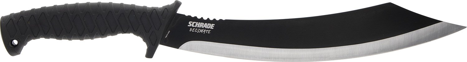Buy Schrade Decimate Parang 11.75" 3Cr13 Steel Rubberized Handle Black online
