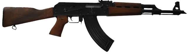 Zastava ZPAP M70 7.62x39mm 16.25" Rifle, 30rd Capacity, Battleworn Dark Walnut, Hammer Forged Chrome Lined Barrel, Black Receiver