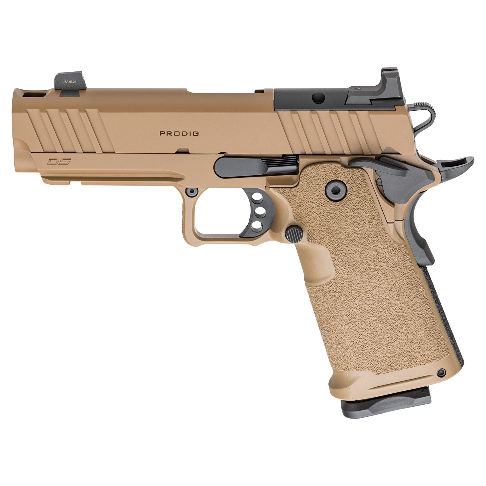 Buy Springfield ARMORY 1911 DS Prodigy Comp AOS 9mm 4.25in 17rd/20rd Pistol online