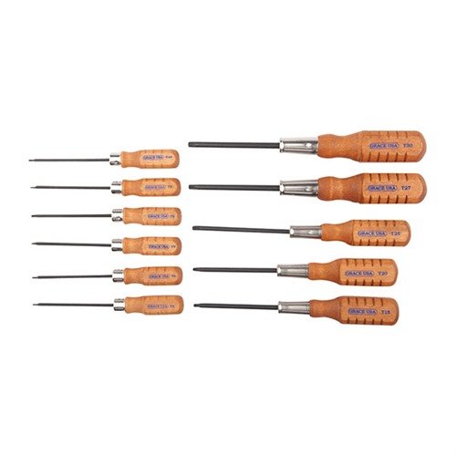 Grace USA GRSDSTAR11 Torx Head Screwdriver Set, 11-Piece - GRACE USA