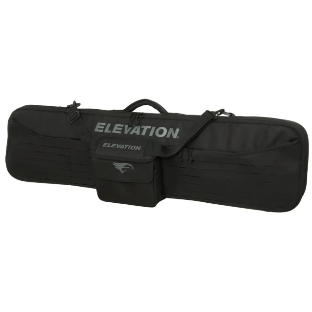 Elevation Defender 42 Double Rifle Case Black MOLLE Fleece - Elevation