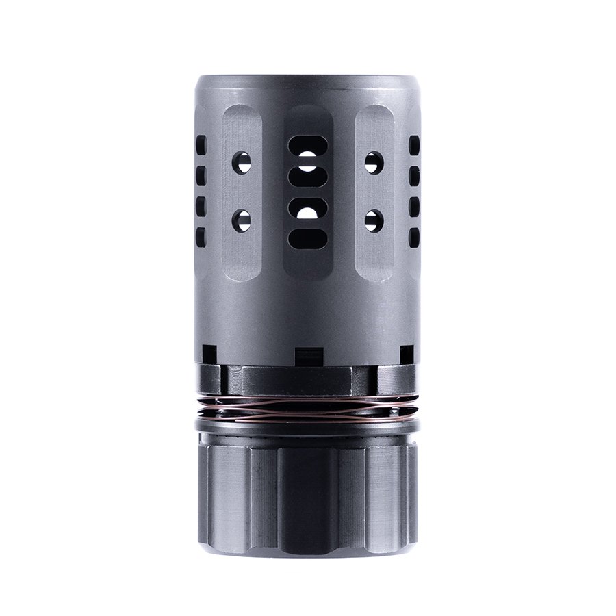 Dead Air Pyro 2.0 30 Caliber Black Enhanced Muzzle Brake - Dead Air - 30 CALIBER