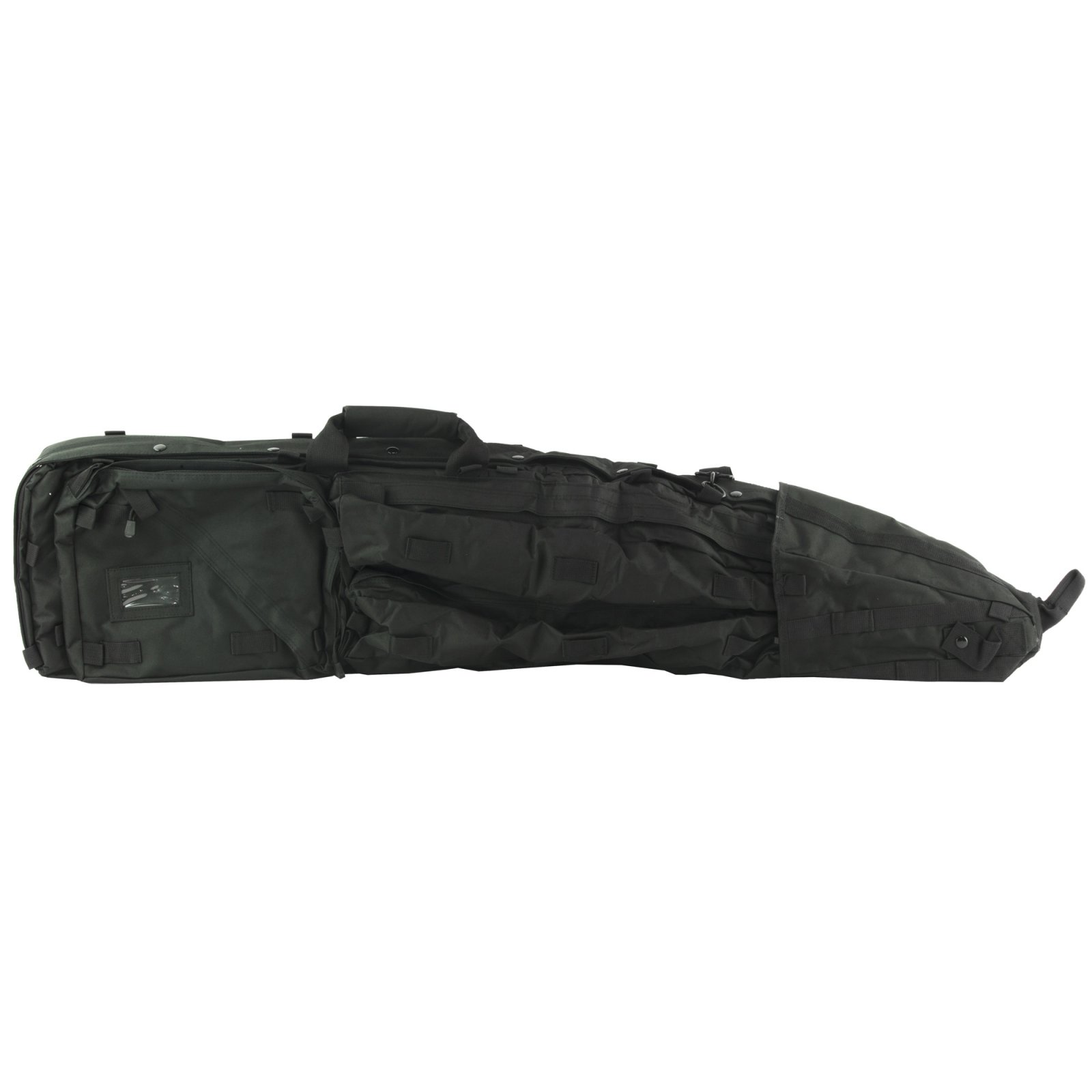 NcSTAR Drag Bag 45 In Nylon Black Backpack Shoulder Strap - NcSTAR