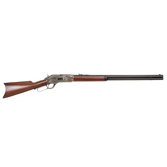 Cimarron 1876 Centennial Rifle .45-60 Win 28 In Blued Walnut 10+1 - Cimarron - .45-60 Win