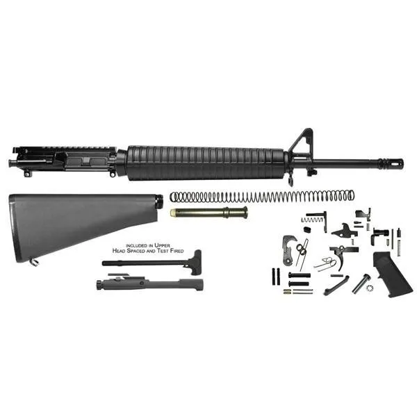 Del-Ton AR-15 Heavy Rifle Kit 20 Barrel 1:9 Twist