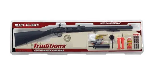 Buy Traditions RS382050 PA Pellet Ultralight Flintlock .50 Cal 26" Black CeraKote online
