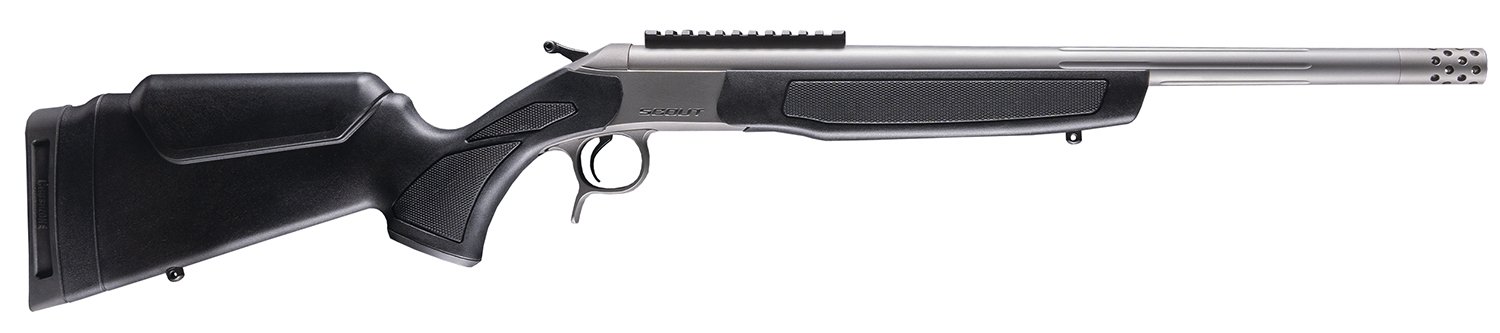 CVA CR4444S Scout Takedown 44 Mag 1rd 20" Stainless Fluted Threaded... - CVA - 44 Magnum | 44 Special