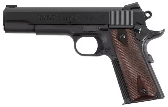 CLT Government 45ACP 5 Limited Edition BLEM: Special Serial, 25 LPI Strap, Blued Barrel, Novak Sights - Colt - 45ACP