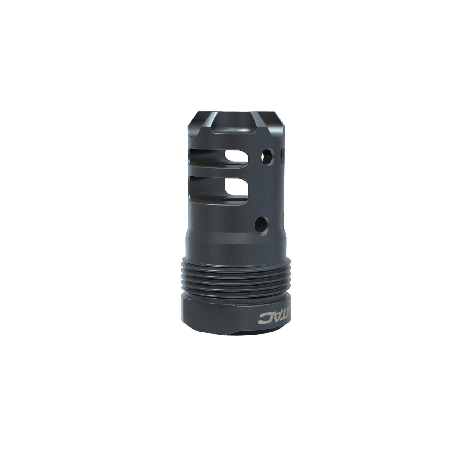 LANTAC DRAGON MUZZLE BRAKE 338 ARC 5/8-24 PLAN B SHORT - Lantac - 30 CALIBER