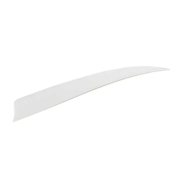 Trueflight 1601 Shield Cut Feathers White 4" LW 100 Pack - Trueflight