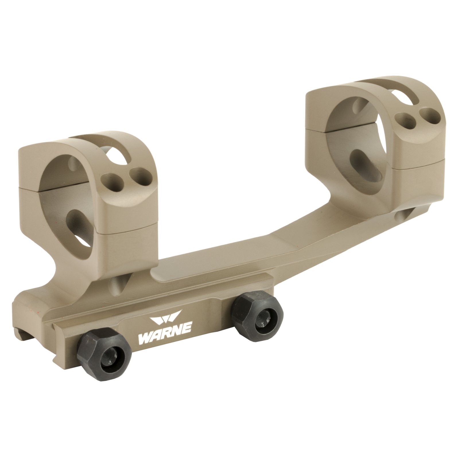 Warne MSR Gen 2 Extended Skeletonized 30mm Mount FDE XSKEL30DE - Warne
