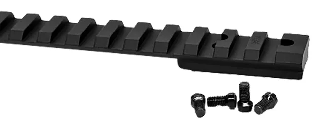 Warne V48420MOA Ruger American Vapor Picatinny Rail 20 MOA Black - Warne