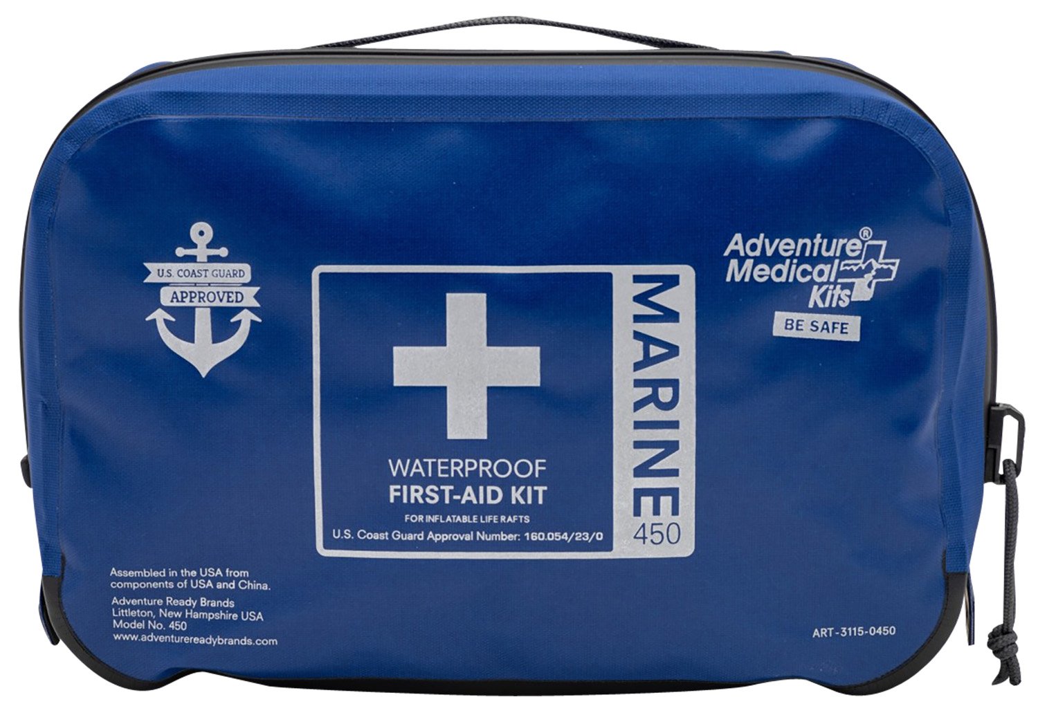Buy Adventure Medical 01150450 Marine 450 First Aid Kit Dust/Waterproof Blue online