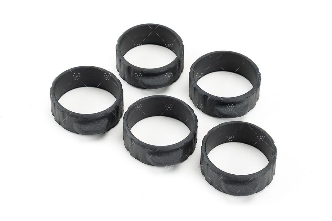 Strike Industries BANGBAND34MMBK Black 34mm Rubber Bands 5-Pack - Strike Industries
