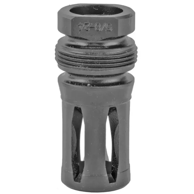 Dead Air Xeno Mount Flash Hider 5/8x24 Steel - Dead Air