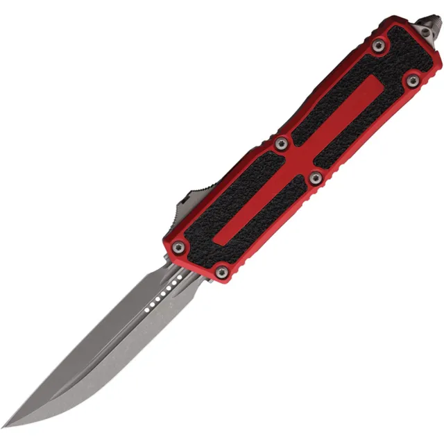 Microtech Scarab II G3 3.97 In D/E-S/STD/APOC Red ALU Handle - MICROTECH for sale at Iron and Lace