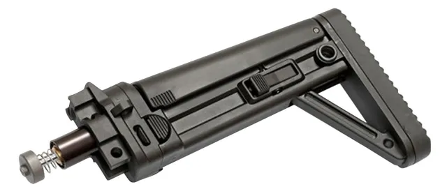 B&T MBT Folding Stock APC 9/40/45 - Polymer, Hydraulic Buffer, 8-Position Adjust