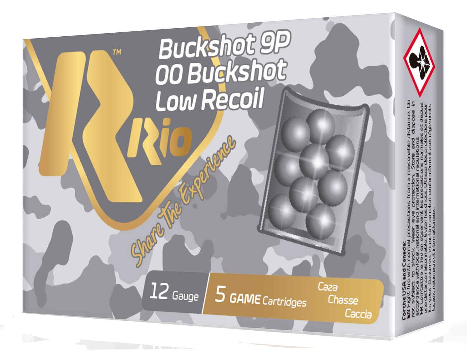 Buy Rio Ammunition Royal Buck Low Recoil 2.75 In online
