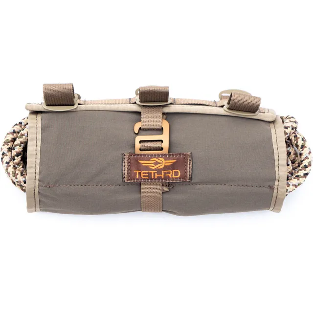 Tethrd Rollup Pouch 848339091401, 5.5 oz, MOLLE, Holds 40' 8-10mm Rope - Tethrd