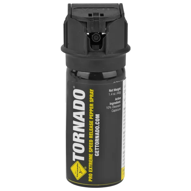 Tornado Personal Defense Tornado Pepper Spray Pro Extreme 40g Black