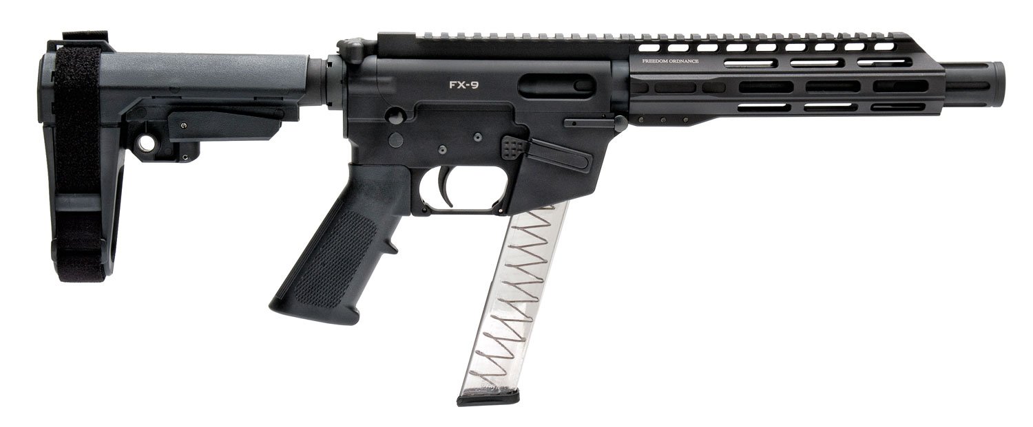 Buy Freedom Ordnance FX-9P8S FX-9 9mm Luger 8" 31+1 Black Anodized Po... online