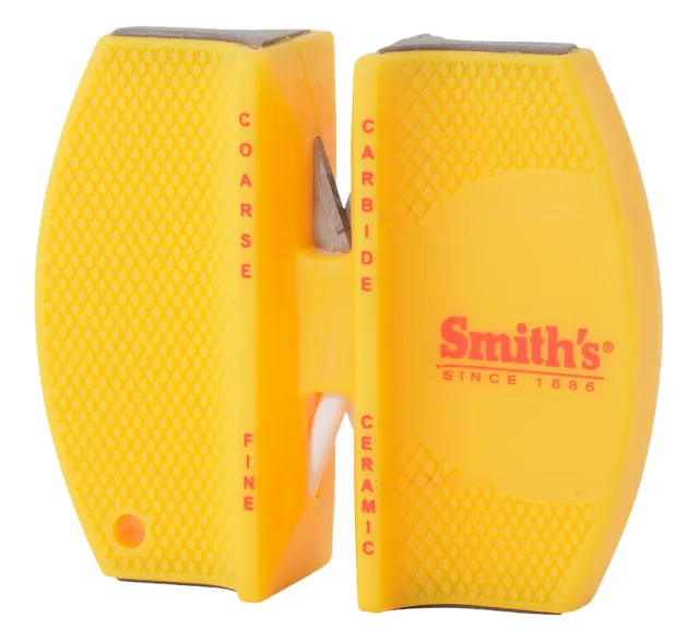 Smith's Products CCKS Knife Sharpener 2-Step Tungsten Carbide Ceramic - Smith's
