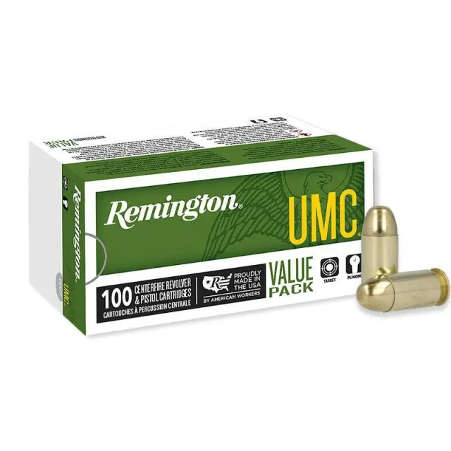 Remington UMC Value Pack 45 ACP 230 gr Full Metal Jacket (FMJ) 100 Rounds