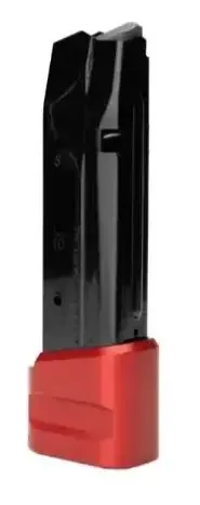 SHIELD ARMS S15 +5 Pre-Installed Mag Extension Nitrocarb Red