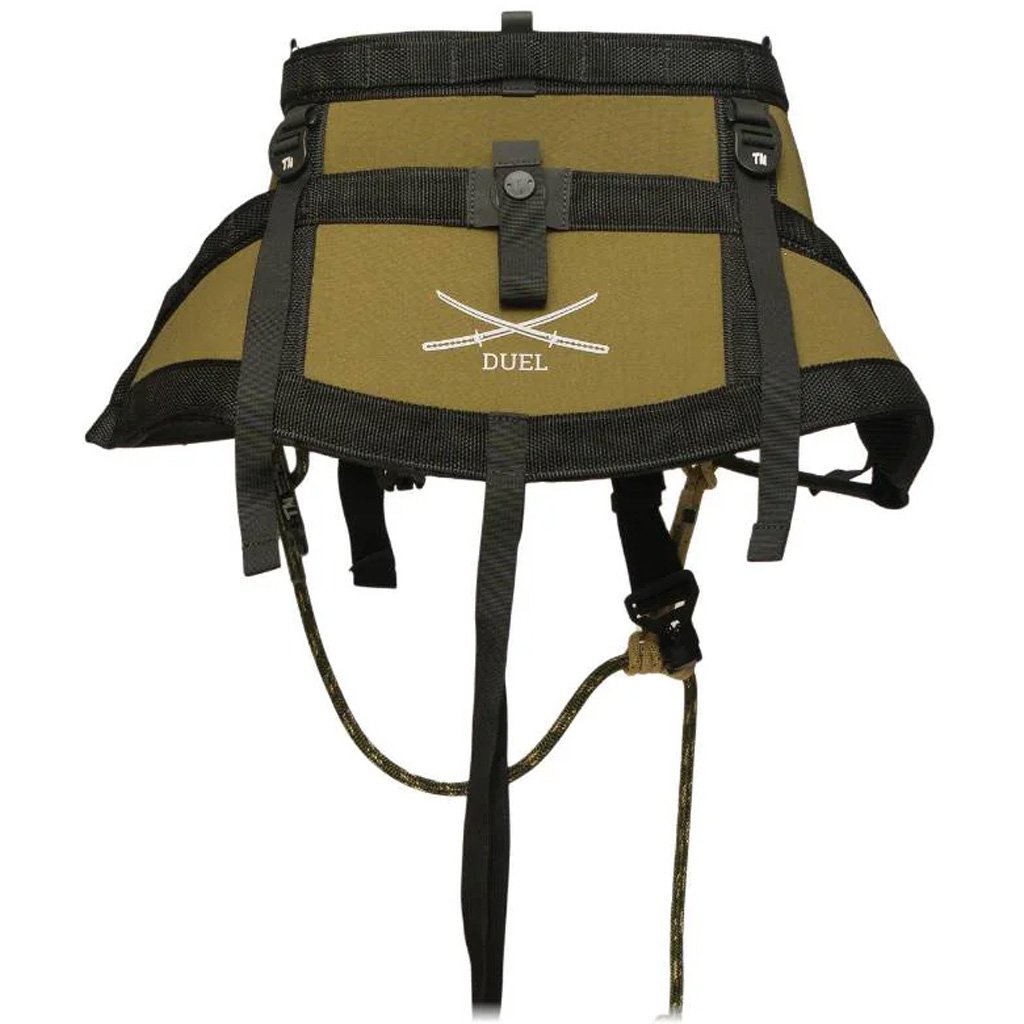 Timber Ninja Duel XL Ultralight Hunting Saddle Olive Padded