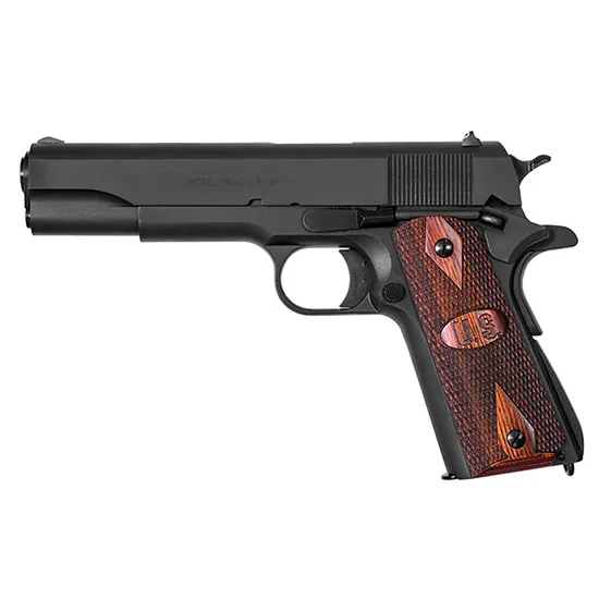 Auto-Ordnance Z1911BKO9W 1911A1 9mm Blued Wood Grips 5" Barrel Blemished - Auto-Ordnance - 9mm for sale at Dahlonega Armory
