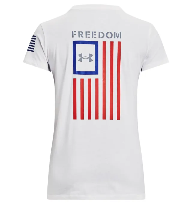Under Armour Freedom Flag Women's T-Shirt Moisture-Wicking