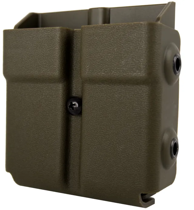 Zero9 Solutions Double Mag Case Traditional 9/40 OD Green Molle