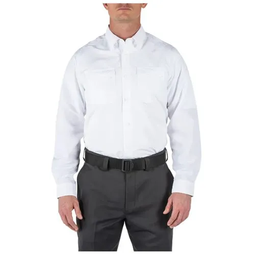 5.11 Tactical FAST-TAC L/S Shirt Uniform White Reg 3XL RAPIDraw