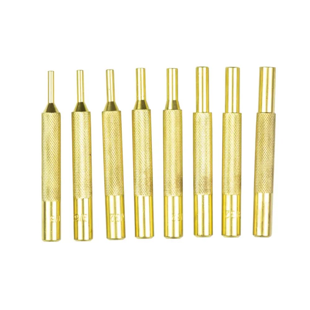 Buy Wheeler 780194 Brass Punch Kit 8-Piece with Storage Pouch online
