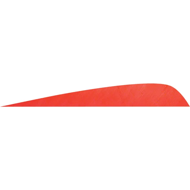 Gateway 400LPSRR-50 Parabolic Feathers Red 4in LW 50 Pack 2.76 Grains - Gateway