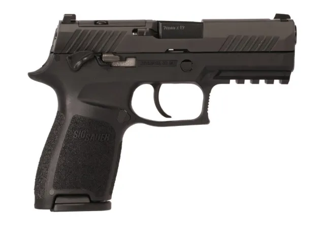Sig Sauer W320C-9-BSSP-MS P320 Compact 9mm 3.9" Nitron Semi-Auto Pistol - Sig Sauer - 9mm for sale at Dahlonega Armory