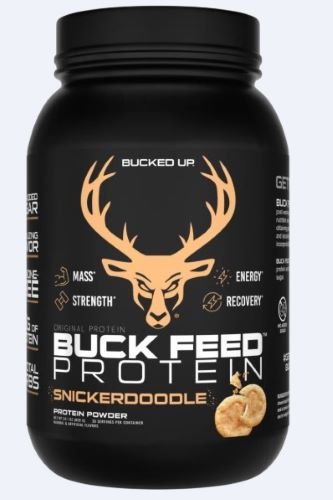 Bucked Up Buck Feed Protein Snickerdoodle 30 Serving Tub - Bucked Up