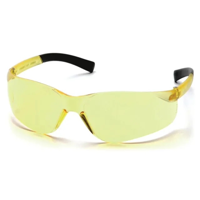 Pyramex Clear Mini Ztek Safety Glasses Amber with DP1000 32dB Earplugs - Pyramex Safety