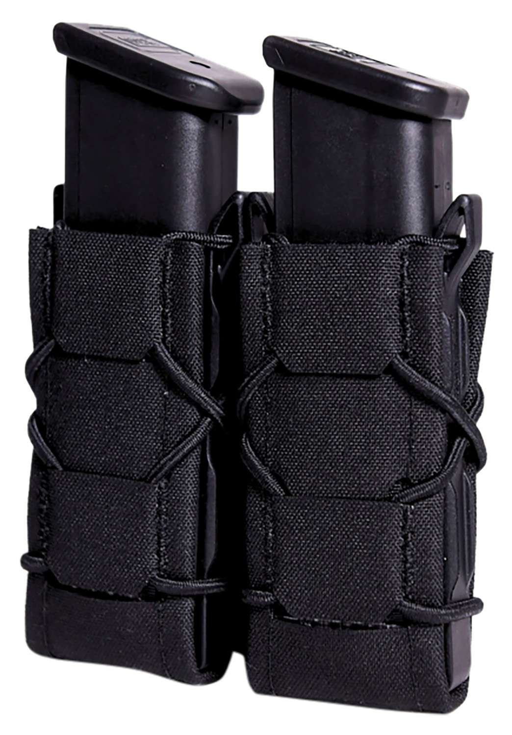 High Speed Gear 24PT02BK TACO Gen 2 Double Pistol Black Nylon MOLLE - High Standard